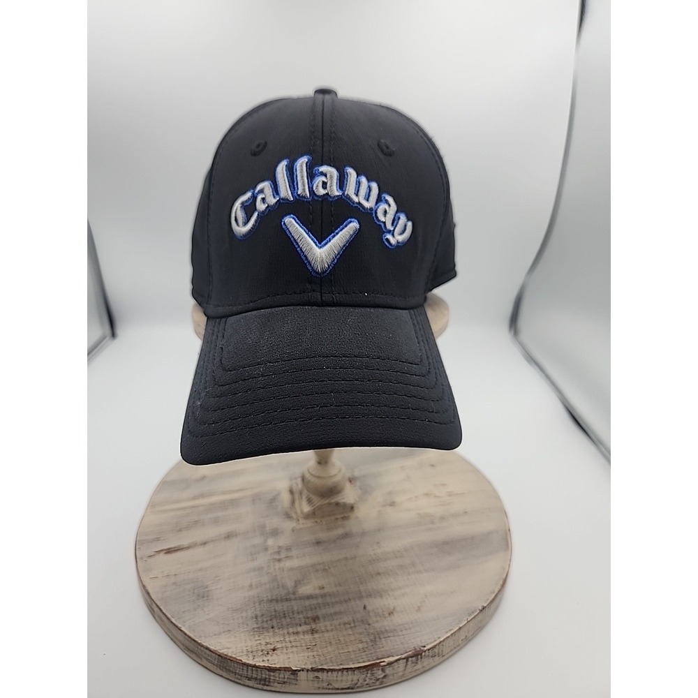 Callaway Golf Cap Black Fitted LG/XLG‎ Embroidered